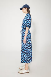 PRINTED MIDI SKIRT